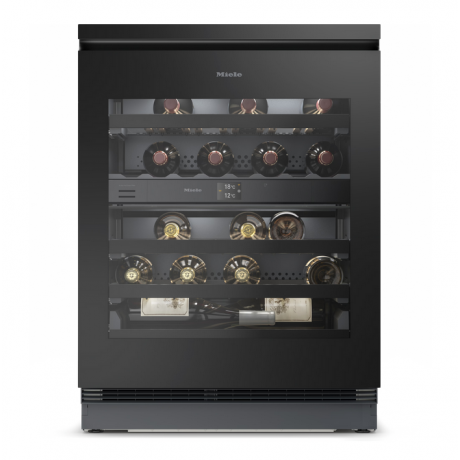 MIELE KWTUS 7074 F Μαύρο Εντοιχιζόμενος Συντηρητής Κρασιών